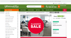 Desktop Screenshot of nationalofficefurnituresupplies.co.uk